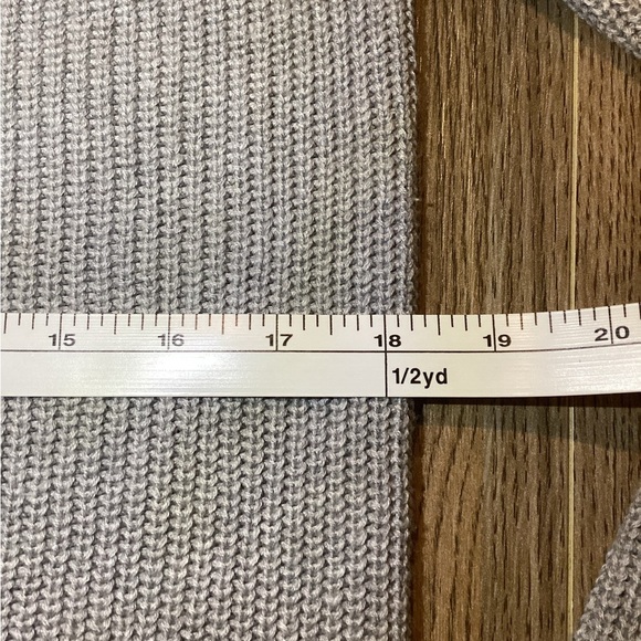 HALOGEN Grey Knit Long Sleeve Pullover Sweater – Women’s Size S – NWT - Picture 10 of 14